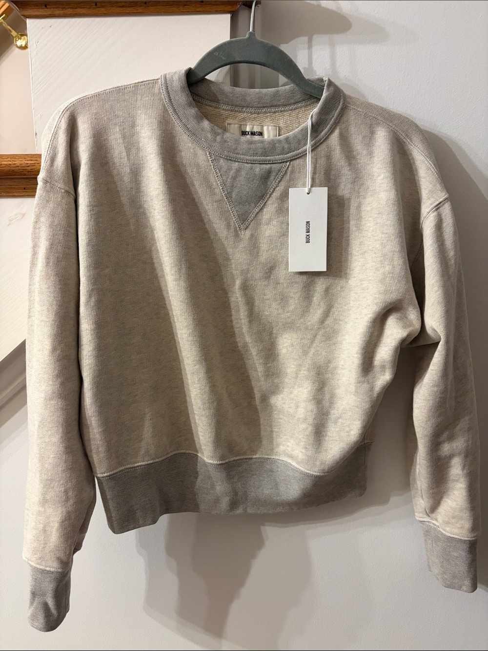 Buck Mason vintage interloop oversized crew